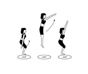 saut de base chandelle trampoline